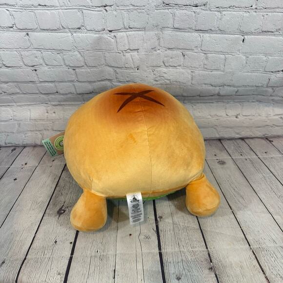 Disney Munchlings Monster Inc Avocado Breakfast Bagel Mike Plush - Picture 4 of 5